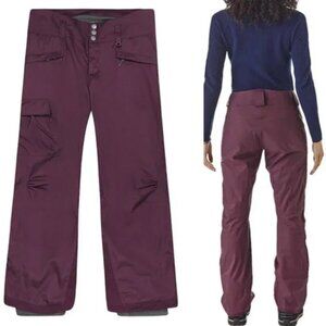 Patagonia H2NO Snowbelle Insulated Ski Snow Pants in Purple Size Small